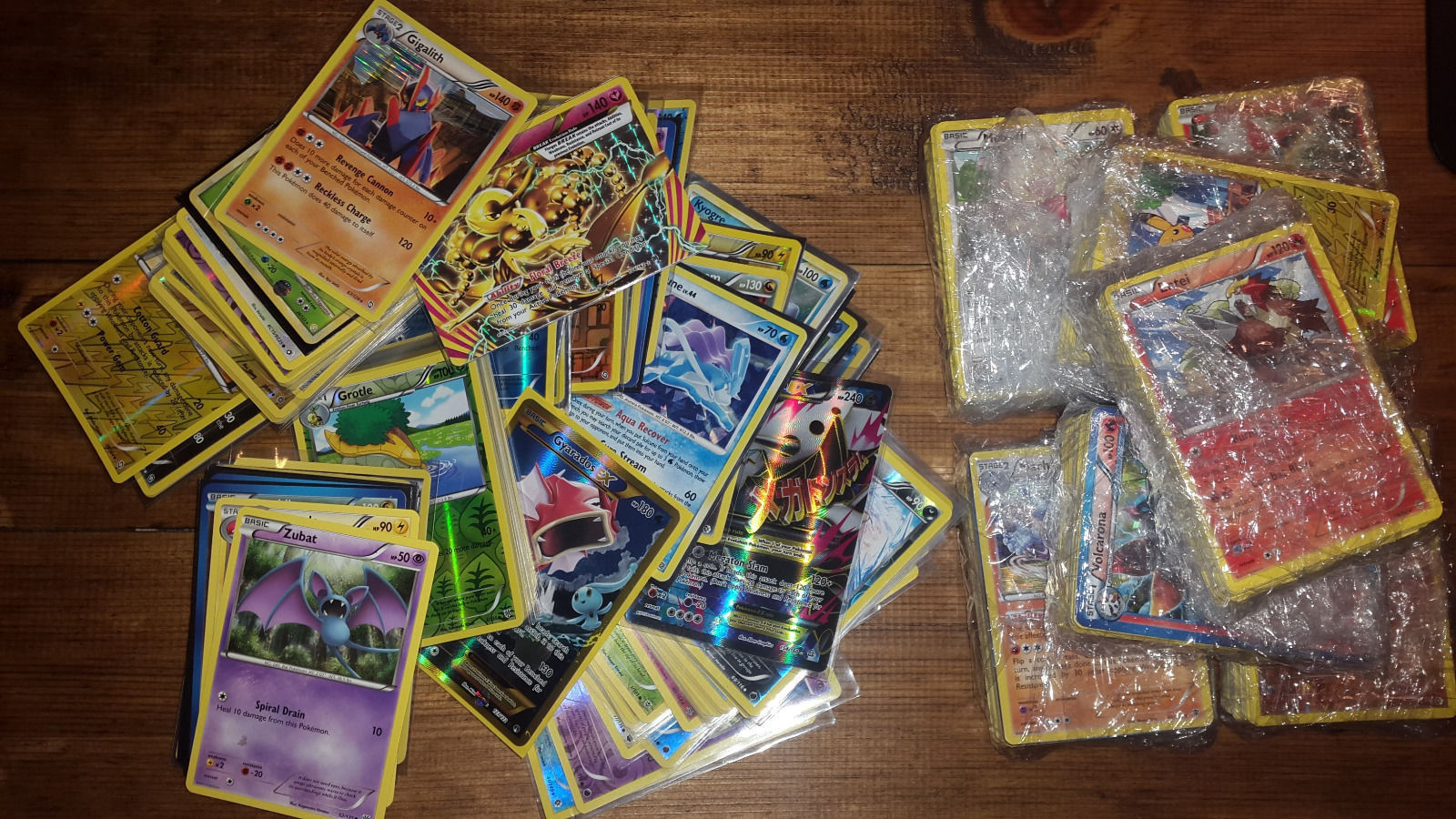 50 Pokemon Cards Bulk TCG with EX / Mega EX +5 Holo/RH