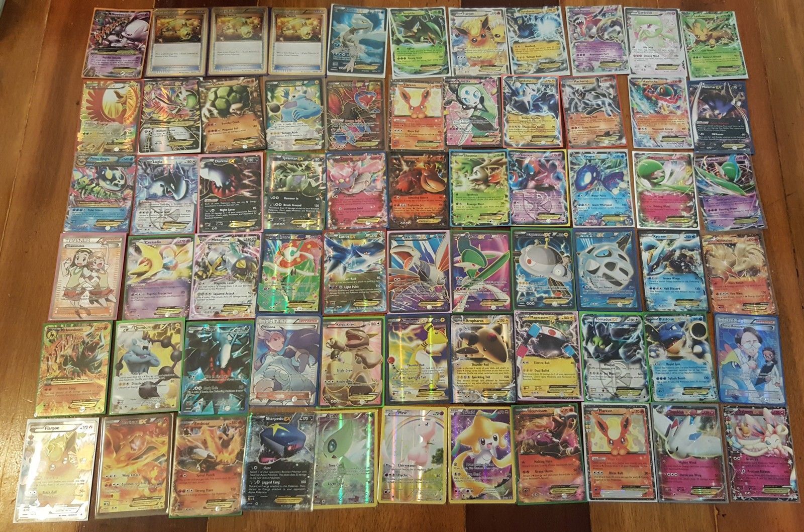 0 Pokemon Cards 1 Gx 1 Mega Ex 3 Ex Break 50rares Holos Christmas Gift Pokemon