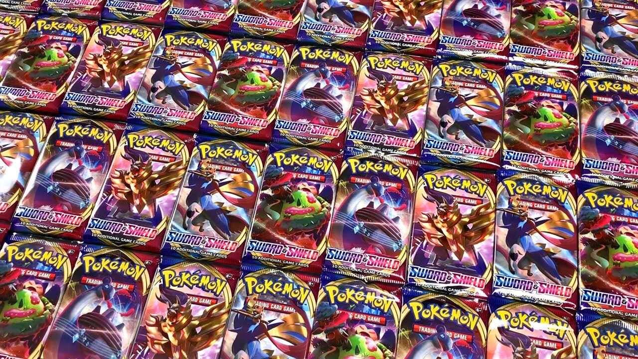 Pokemon SWORD AND SHIELD BASE SET BRAND NEW TCG 36 loose booster packs