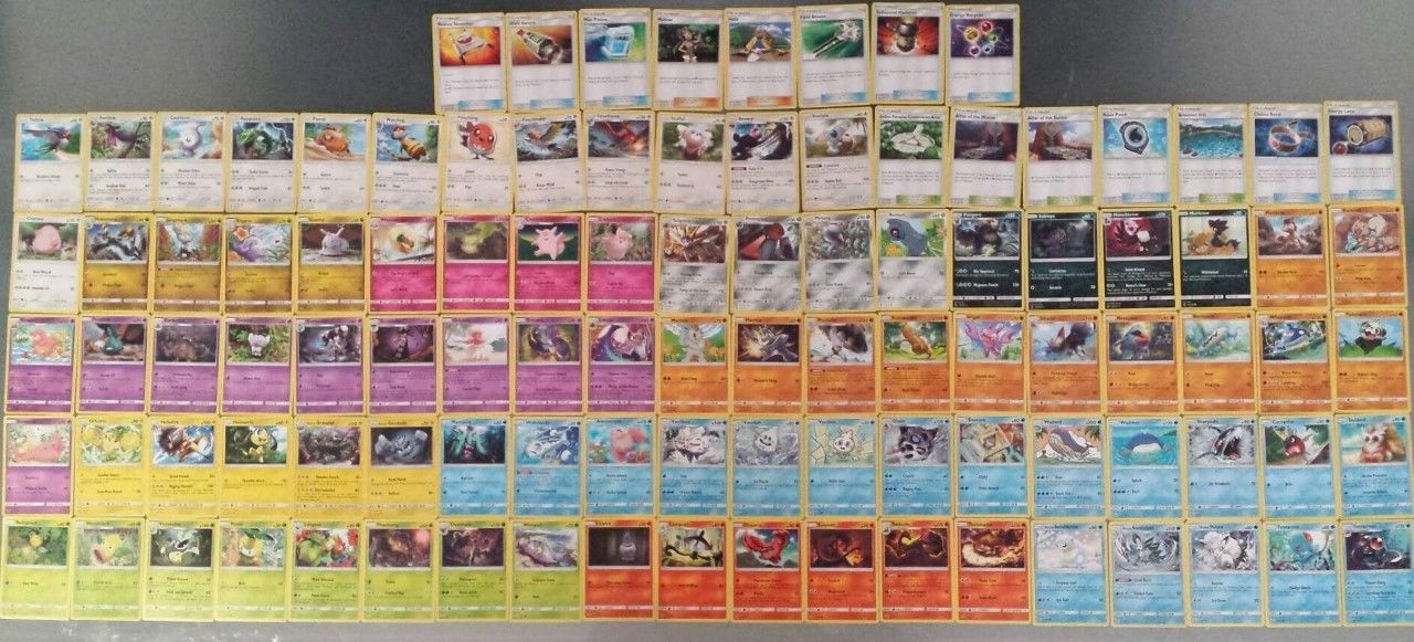 Pokemon TCG Sun /& Moon Uncommon and Common Card Selection