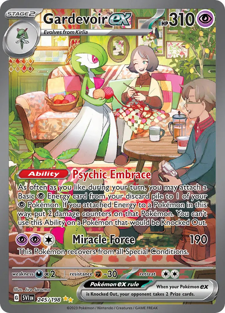 Gardevoir ex 245/198 Scarlet and Violet Base Set Special Illustration
