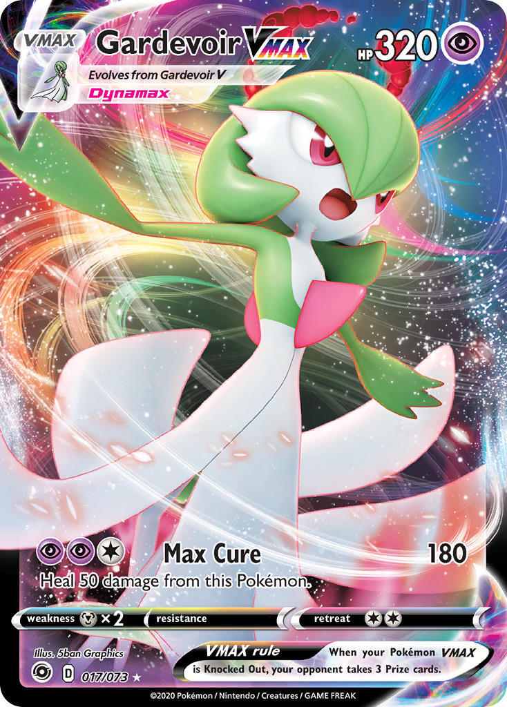 Gardevoir VMAX 17/73 SWSH Champion's Path Holo Ultra Rare Pokemon Card