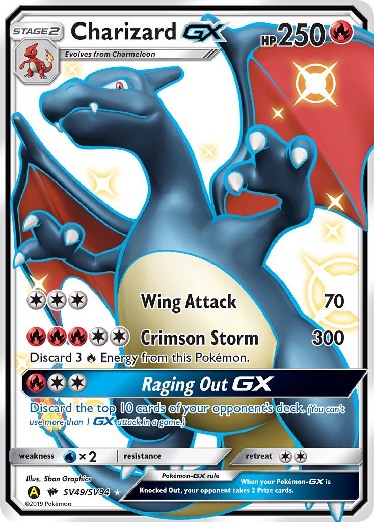 hidden fates charizard gx hidden fates charizard gx