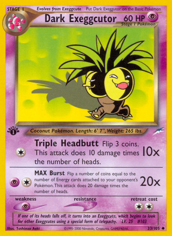 Exeggutor Pokemon Card Price Greeneyesstyle