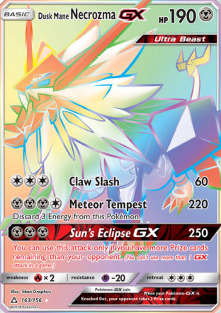 dusk mane necrozma gx dusk mane necrozma gx