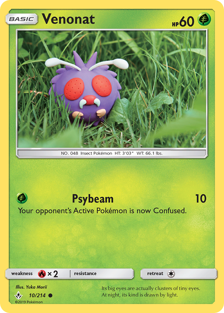 2//214 Common Card Caterpie Pokemon TCG Sun /& Moon Unbroken Bonds Cards