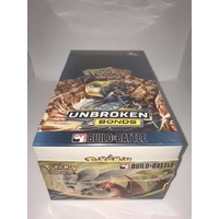 Unbroken Bonds sealed case of Build and Battle kits