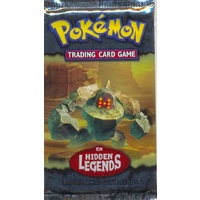 Pokemon Hidden Legends Booster Pack Regirock Artwork STILL SEALED TCG