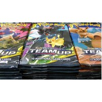 Pokemon SM Team Up BRAND NEW TCG 36 loose booster packs