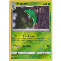Metapod 2/149 SM Base Set Reverse Holo Uncommon Pokemon Card NEAR MINT TCG