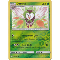 Dartrix 10/149 SM Base Set Reverse Holo Uncommon Pokemon Card NEAR MINT TCG