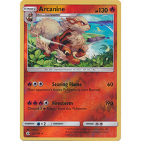 Arcanine 22/149 SM Base Set Reverse Holo Rare Pokemon Card NEAR MINT TCG