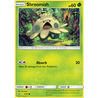 Shroomish 4/73 SM Shining Legends Common Pokemon Card NEAR MINT TCG