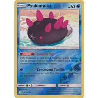 Pyukumuku 47/149 SM Base Set Reverse Holo Uncommon Pokemon Card NEAR MINT TCG