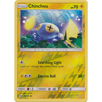 Chinchou 49/149 SM Base Set Reverse Holo Common Pokemon Card NEAR MINT TCG