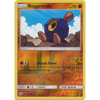 Roggenrola 69/149 SM Base Set Reverse Holo Common Pokemon Card NEAR MINT TCG