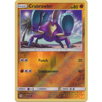 Crabrawler 72/149 SM Base Set Reverse Holo Common Pokemon Card NEAR MINT TCG