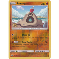 Sandygast 74/149 SM Base Set Reverse Holo Common Pokemon Card NEAR MINT TCG