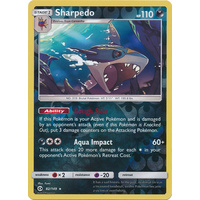 Sharpedo 82/149 SM Base Set Reverse Holo Rare Pokemon Card NEAR MINT TCG