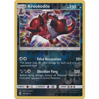 Krookodile 85/149 SM Base Set Reverse Holo Rare Pokemon Card NEAR MINT TCG