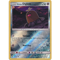 Alolan Diglett 86/149 SM Base Set Reverse Holo Common Pokemon Card NEAR MINT TCG