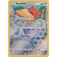 Spearow 97/149 SM Base Set Reverse Holo Common Pokemon Card NEAR MINT TCG
