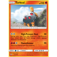 Torkoal 11/73 SM Shining Legends Common Pokemon Card NEAR MINT TCG