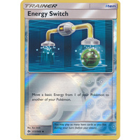 Energy Switch 117/149 SM Base Set Reverse Holo Uncommon Trainer Pokemon Card NEAR MINT TCG
