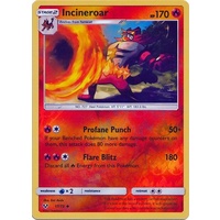 Incineroar 17/73 SM Shining Legends Reverse Holo Uncommon Pokemon Card NEAR MINT TCG