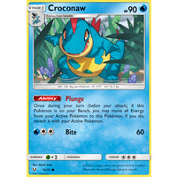 Croconaw 19/73 SM Shining Legends Common Pokemon Card NEAR MINT TCG