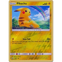 Pikachu 28/73 SM Shining Legends Reverse Holo Common Pokemon Card NEAR MINT TCG