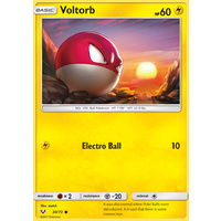 Voltorb 30/73 SM Shining Legends Common Pokemon Card NEAR MINT TCG