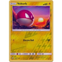 Voltorb 30/73 SM Shining Legends Reverse Holo Common Pokemon Card NEAR MINT TCG