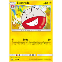 Electrode 31/73 SM Shining Legends Common Pokemon Card NEAR MINT TCG