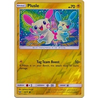 Plusle 33/73 SM Shining Legends Reverse Holo Common Pokemon Card NEAR MINT TCG
