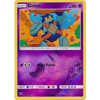 Golett 43/73 SM Shining Legends Reverse Holo Common Pokemon Card NEAR MINT TCG