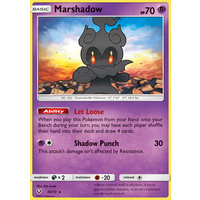 Marshadow 45/73 SM Shining Legends Rare Holo Pokemon Card NEAR MINT TCG