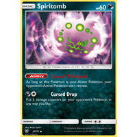 Spiritomb 47/73 SM Shining Legends Uncommon Pokemon Card NEAR MINT TCG