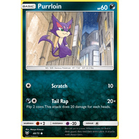 Purrloin 48/73 SM Shining Legends Common Pokemon Card NEAR MINT TCG