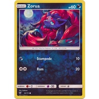 Zorua 52/73 SM Shining Legends Reverse Holo Common Pokemon Card NEAR MINT TCG