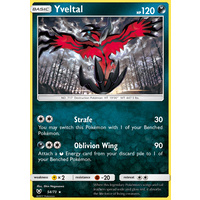 Yveltal 54/73 SM Shining Legends Rare Holo Pokemon Card NEAR MINT TCG