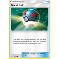 Great Ball 60/73 SM Shining Legends Uncommon Trainer Pokemon Card NEAR MINT TCG