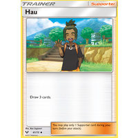 Hau 61/73 SM Shining Legends Uncommon Trainer Pokemon Card NEAR MINT TCG