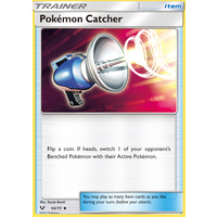 Pokemon Catcher 64/73 SM Shining Legends Uncommon Trainer Pokemon Card NEAR MINT TCG