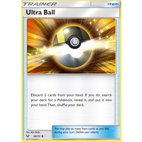 Ultra Ball 68/73 SM Shining Legends Uncommon Trainer Pokemon Card NEAR MINT TCG