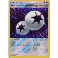 Double Colorless Energy 69/73 SM Shining Legends Reverse Holo Uncommon Pokemon Card NEAR MINT TCG
