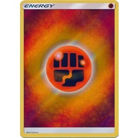 Fighting Energy SM Shining Legends Reverse Holo Pokemon Card NEAR MINT TCG