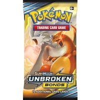 Pokemon SM Unbroken Bonds Booster Pack BRAND NEW AND SEALED TCG