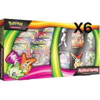 Sealed Case Pokemon 6x Mythical Squishy Premium Collection Boxes BRAND NEW AND SEALED 6 total