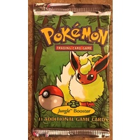 Pokemon WOTC Jungle Booster Pack Flareon Artwork STILL SEALED TCG